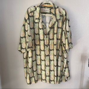 Tommy Bahama Silk All Over Pineapple Shirt